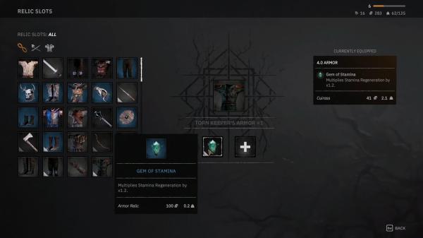 Гайд по реликвиям для оружия и брони в Tainted Grail: The Fall of Avalon