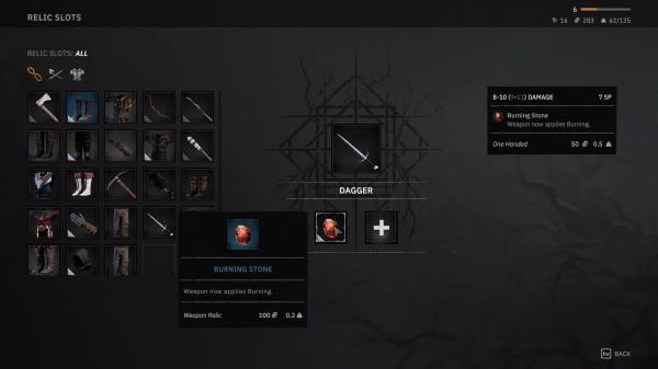 Гайд по реликвиям для оружия и брони в Tainted Grail: The Fall of Avalon