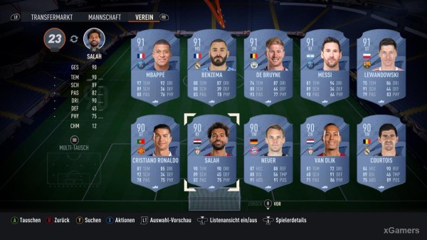 Топ 50 игроков в FIFA 23 и слитые рейтинги Топ 50 игроков в FIFA 23 и слитые рейтинги