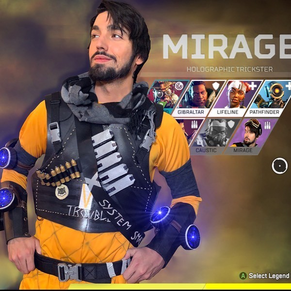 Лучший косплей Миража из Apex Legends Лучший косплей Миража из Apex Legends