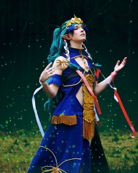 Лучший косплей Сотис из Fire Emblem Three Houses Лучший косплей Сотис из Fire Emblem Three Houses