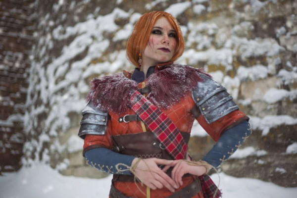 Ведьмак 3 &ndash; &ldquo;косплей, пылающий сквозь снег&rdquo;