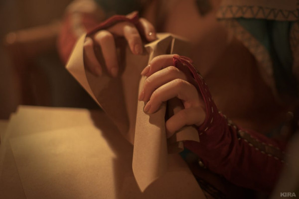 Косплей Трисс Мэриголд можно сравнить с картиной