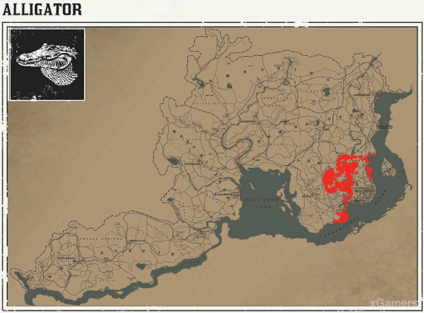 Red dead redemption 2 - животные. Карты с местами обитания