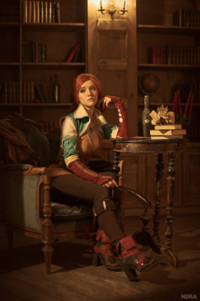 Косплей Трисс Мэриголд можно сравнить с картиной