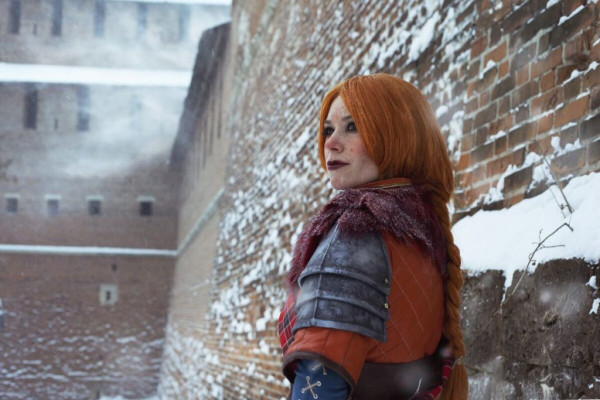 Ведьмак 3 &ndash; &ldquo;косплей, пылающий сквозь снег&rdquo;