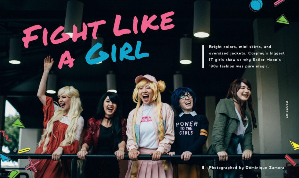 Косплей Sailor Moon &mdash; мода 90-ых