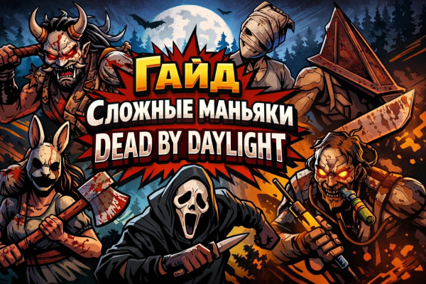 Гайд по самым сложным маньякам в Dead by Daylight