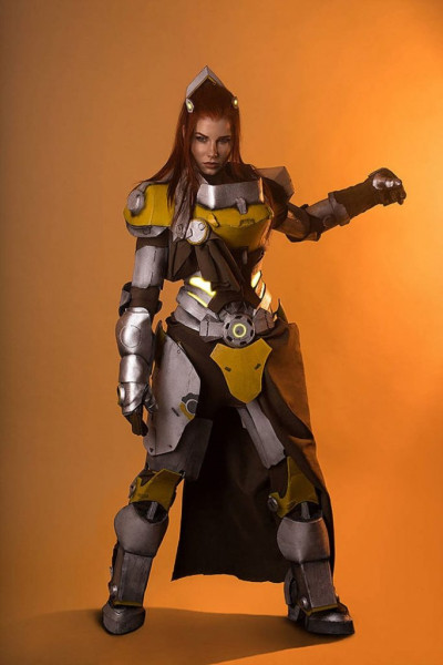 Косплей Анастасии Зеленовой &mdash; Бригитта из Overwatch&nbsp;