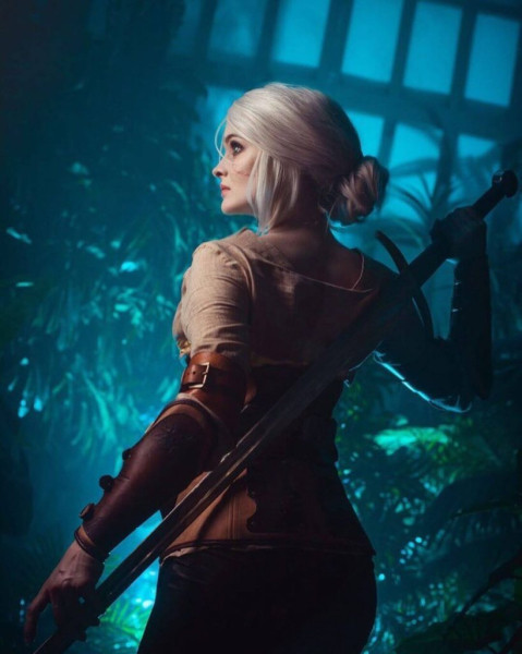 Абсолютно совершенный косплей Цири из The Witcher 3: Wild Hunt Абсолютно совершенный косплей Цири из The Witcher 3: Wild Hunt