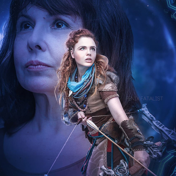 Замечательный косплей матери и дочери на Horizon Zero Dawn