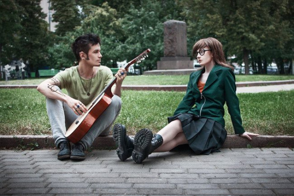 Косплей-трио из мультсериала &ldquo;Дарья&rdquo;