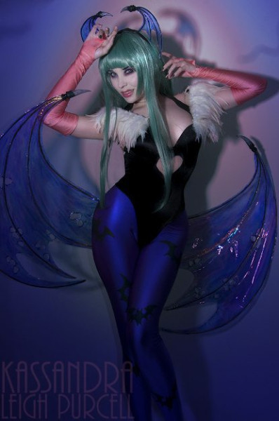 Соблазнительно сексуальный суккуб Морриган