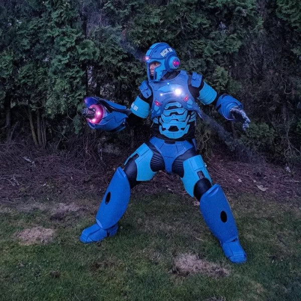 Святая корова, этот косплей Mega Man Святая корова, этот косплей Mega Man