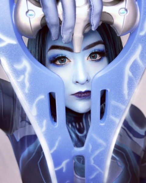 Лучший косплей на Кортану из Halo