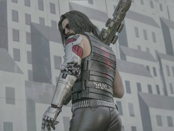 Косплеер потрясающе воссоздал образ Джонни Сильверхенда из Cyberpunk 2077