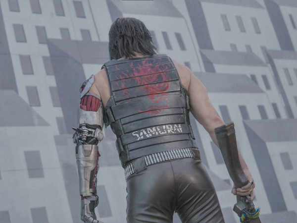 Косплеер потрясающе воссоздал образ Джонни Сильверхенда из Cyberpunk 2077