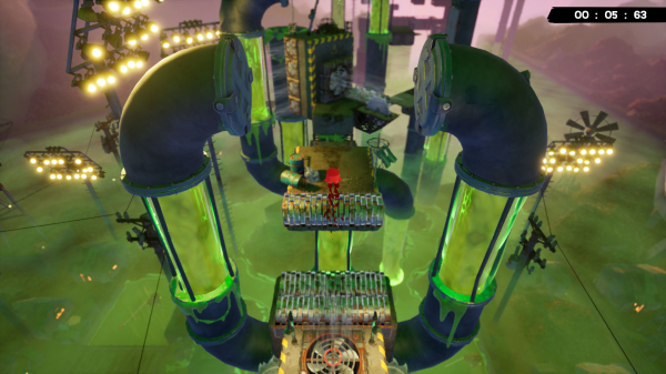 Обзор Super Meat Boy 3D