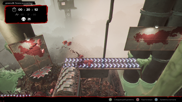 Обзор Super Meat Boy 3D